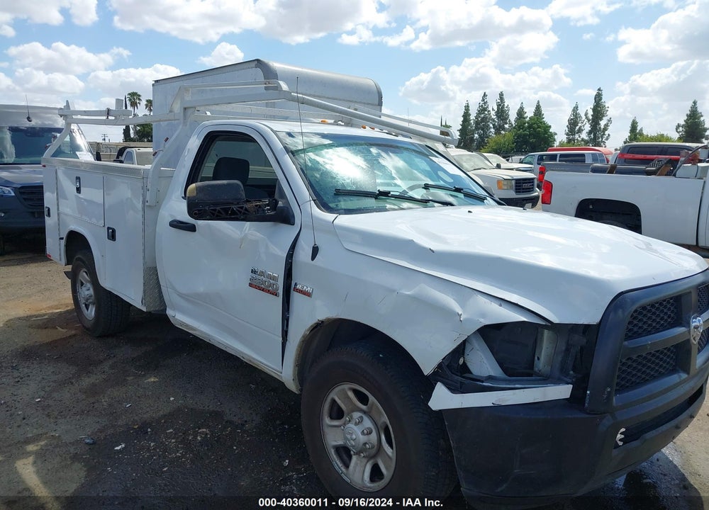 2017 RAM 2500 TRADESMAN REGULAR CAB 4X2 8' BOX VIN: 3C7WR4AJ3HG724631