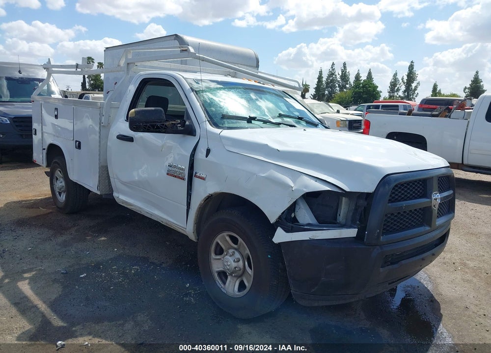 2017 RAM 2500 TRADESMAN REGULAR CAB 4X2 8' BOX VIN: 3C7WR4AJ3HG724631