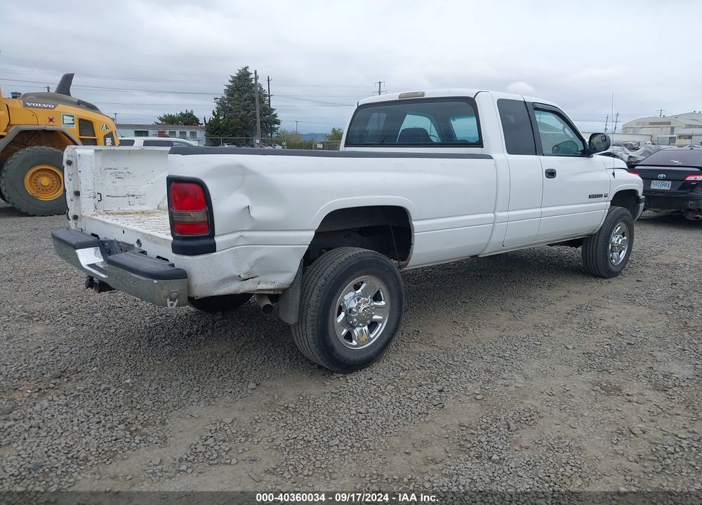 2001 DODGE RAM 2500 ST VIN: 3B7KF23Z31G200851