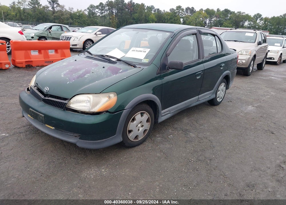 2000 TOYOTA ECHO VIN: JTDBT1238Y0046166