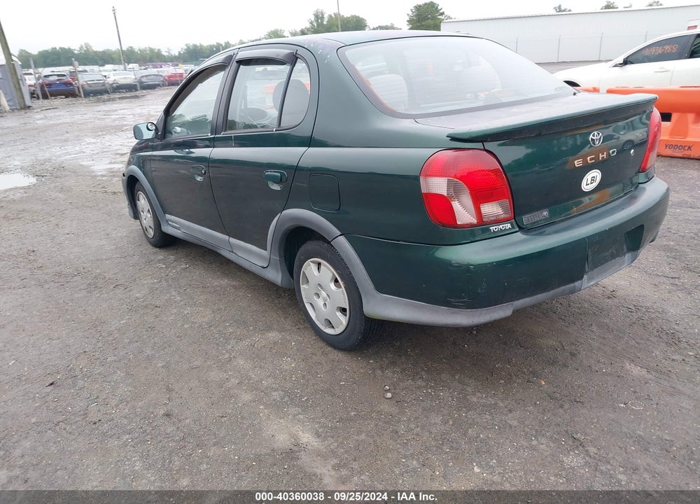 2000 TOYOTA ECHO VIN: JTDBT1238Y0046166