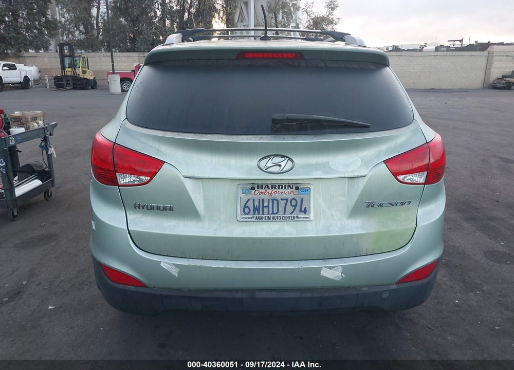 2012 HYUNDAI TUCSON GLS VIN: KM8JU3AC0CU505905