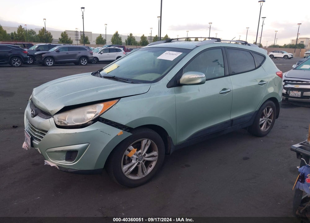 2012 HYUNDAI TUCSON GLS VIN: KM8JU3AC0CU505905