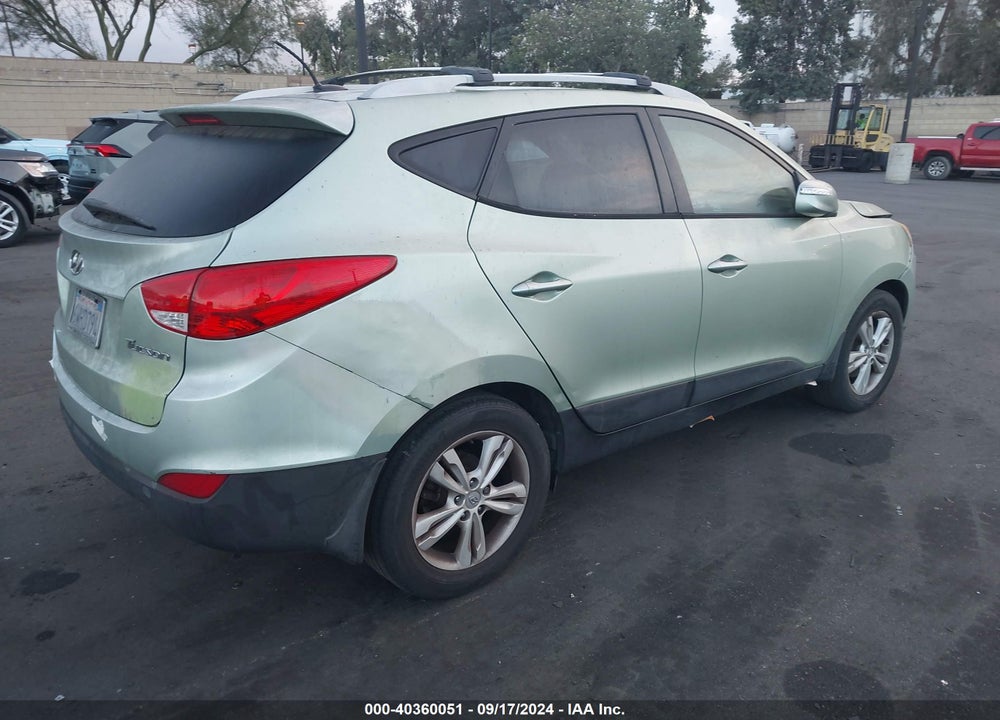 2012 HYUNDAI TUCSON GLS VIN: KM8JU3AC0CU505905