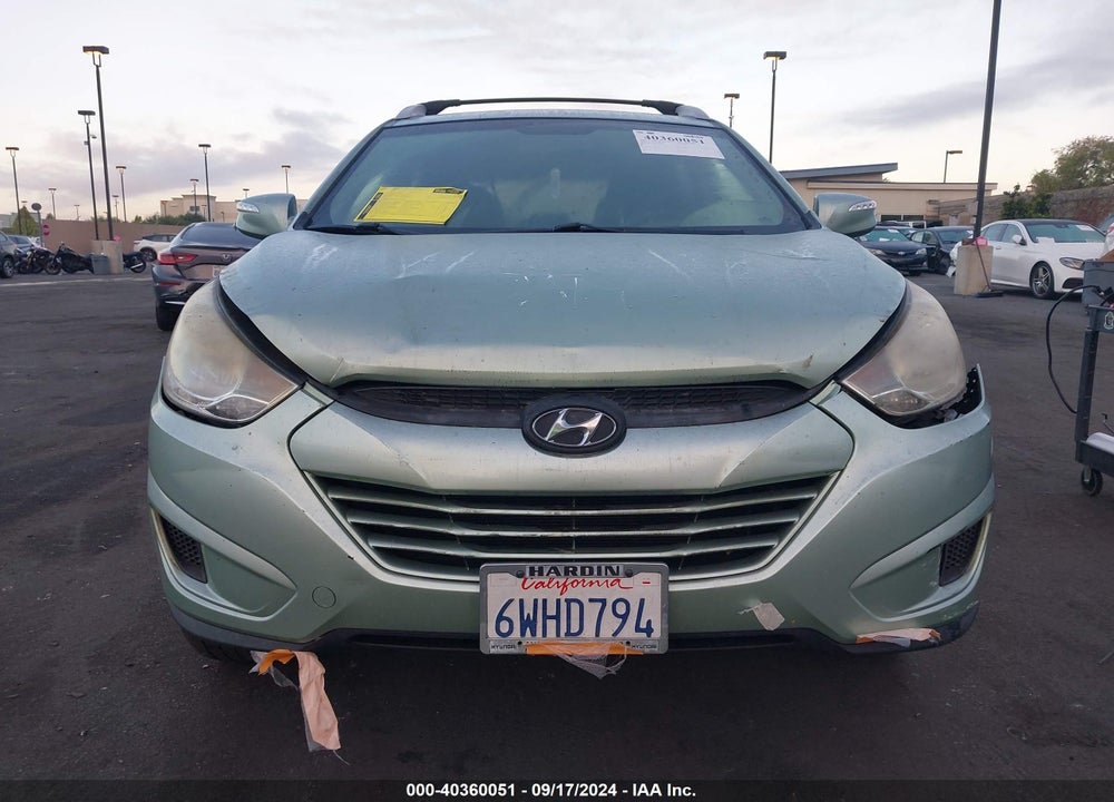 2012 HYUNDAI TUCSON GLS VIN: KM8JU3AC0CU505905