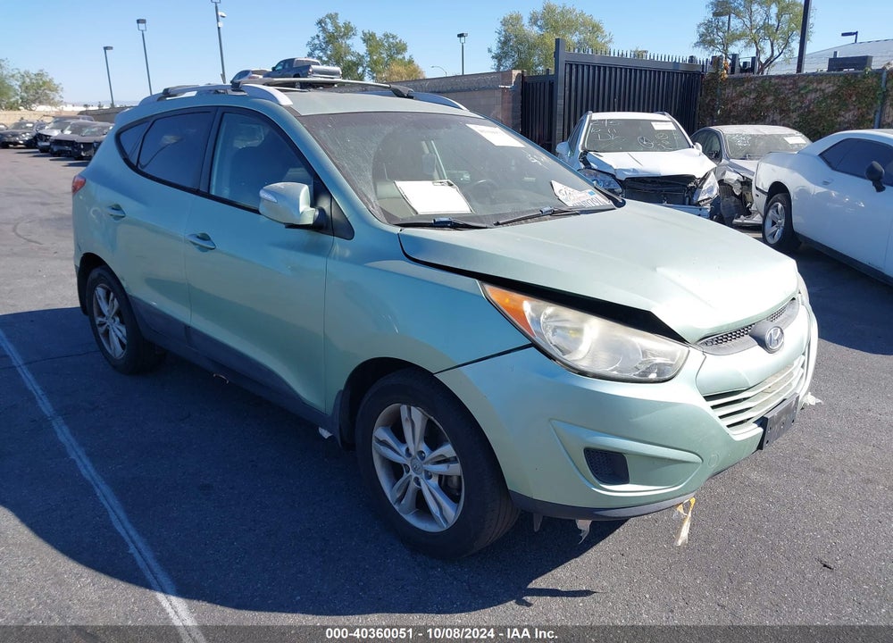 2012 HYUNDAI TUCSON GLS VIN: KM8JU3AC0CU505905