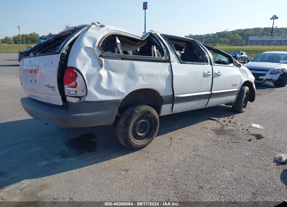 1999 PLYMOUTH GRAND VOYAGER SE VIN: 1P4GP44G4XB826269