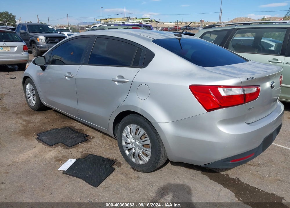 2014 KIA RIO LX VIN: KNADM4A39E6361072