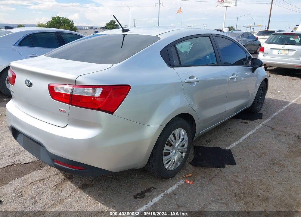 2014 KIA RIO LX VIN: KNADM4A39E6361072