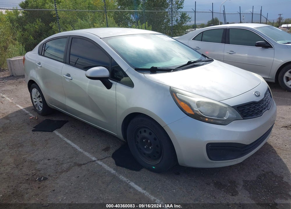 2014 KIA RIO LX VIN: KNADM4A39E6361072