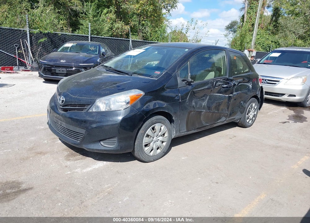 2012 TOYOTA YARIS L VIN: JTDJTUD35CD541887