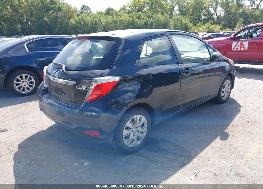 2012 TOYOTA YARIS L VIN: JTDJTUD35CD541887
