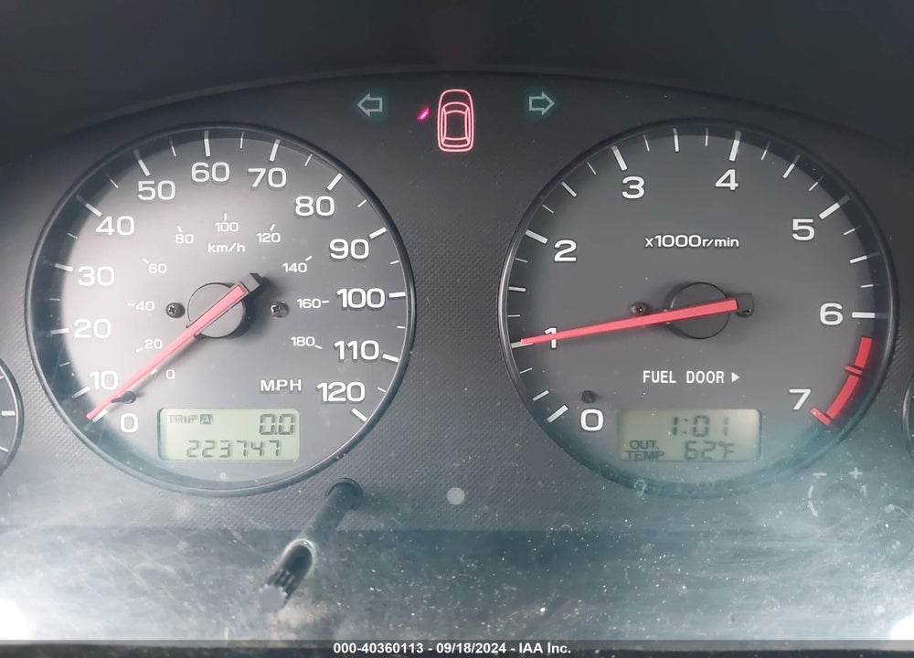 2002 SUBARU OUTBACK LIMITED VIN: 4S3BH686126611443