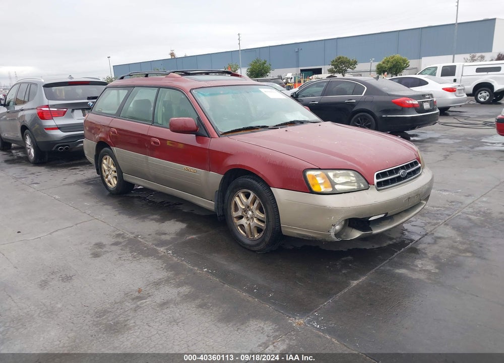 2002 SUBARU OUTBACK LIMITED VIN: 4S3BH686126611443