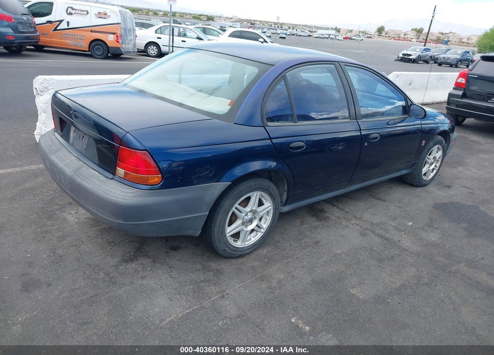 1999 SATURN SL VIN: 1G8ZF5284XZ163322