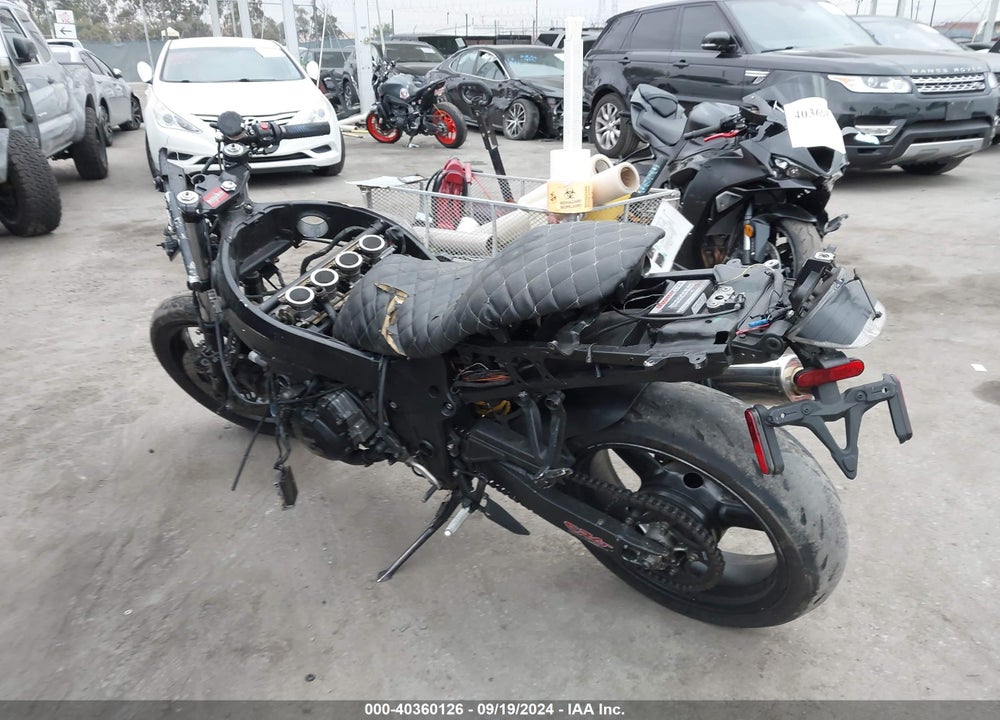 2001 TRIUMPH MOTORCYCLE TT600 VIN: SMT800GE11J111612