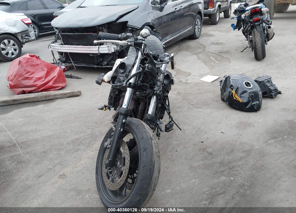 2001 TRIUMPH MOTORCYCLE TT600 VIN: SMT800GE11J111612