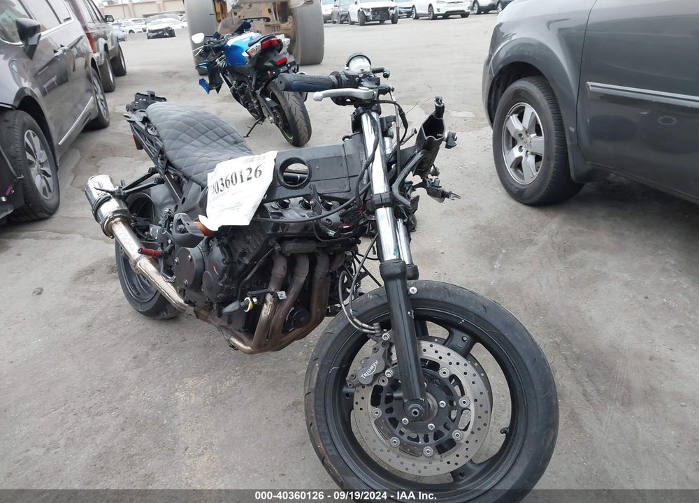 2001 TRIUMPH MOTORCYCLE TT600 VIN: SMT800GE11J111612