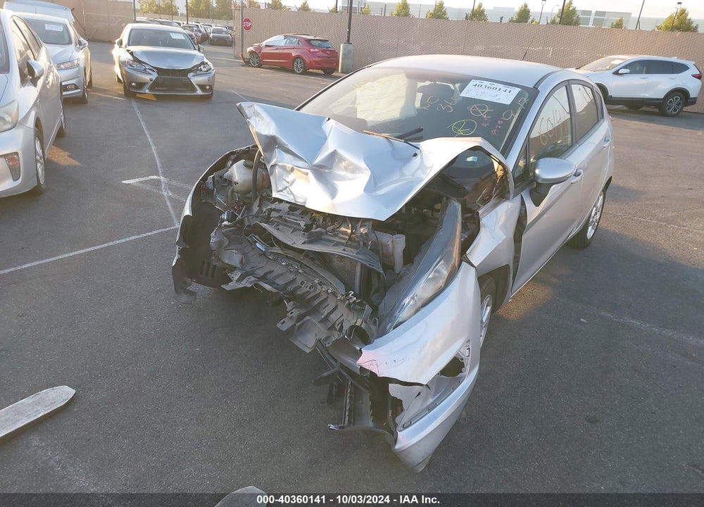 2015 FORD FIESTA SE VIN: 3FADP4EJ6FM208353