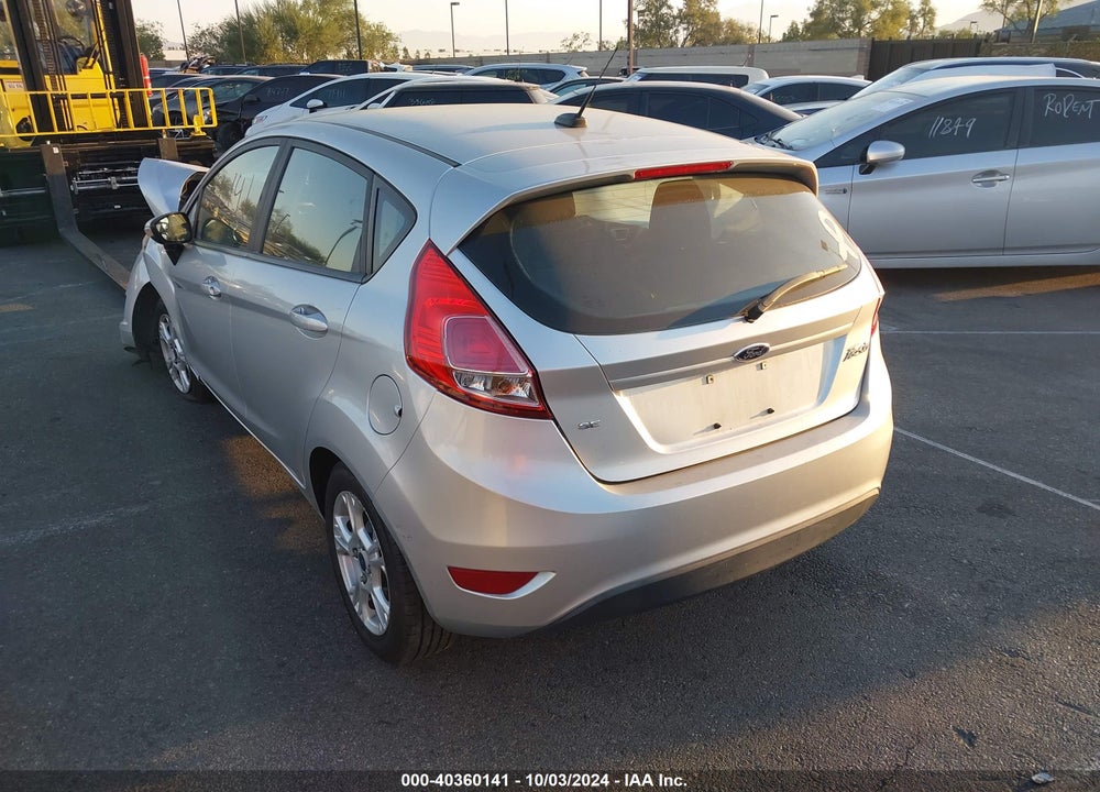 2015 FORD FIESTA SE VIN: 3FADP4EJ6FM208353