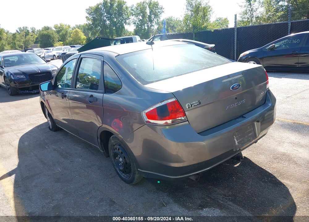 2009 FORD FOCUS SE VIN: 1FAHP35N79W263705