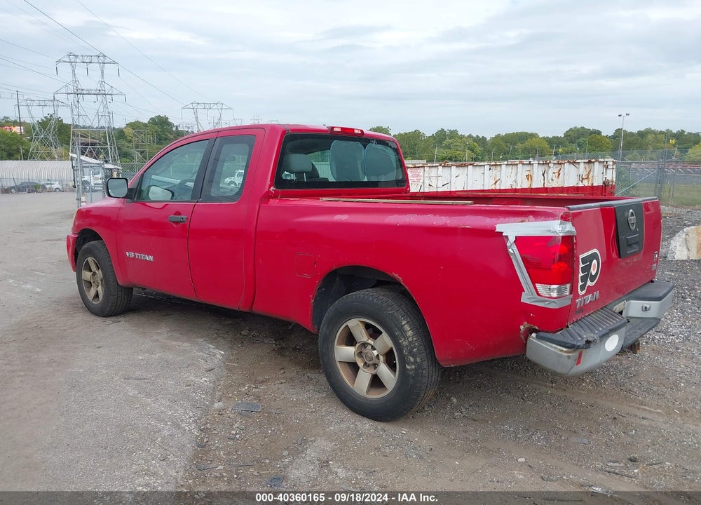 2005 NISSAN TITAN XE VIN: 1N6AA06A65N541076