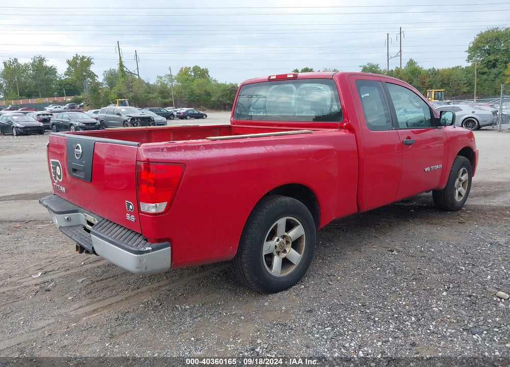 2005 NISSAN TITAN XE VIN: 1N6AA06A65N541076