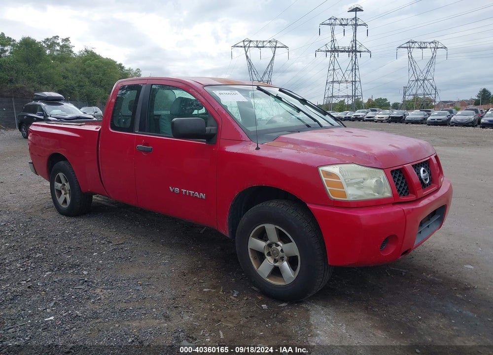 2005 NISSAN TITAN XE VIN: 1N6AA06A65N541076