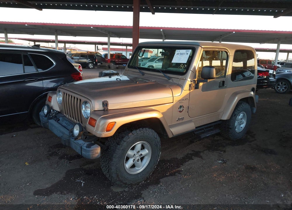 1999 JEEP WRANGLER SAHARA VIN: 1J4FY49SXXP430659