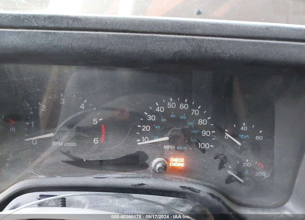 1999 JEEP WRANGLER SAHARA VIN: 1J4FY49SXXP430659