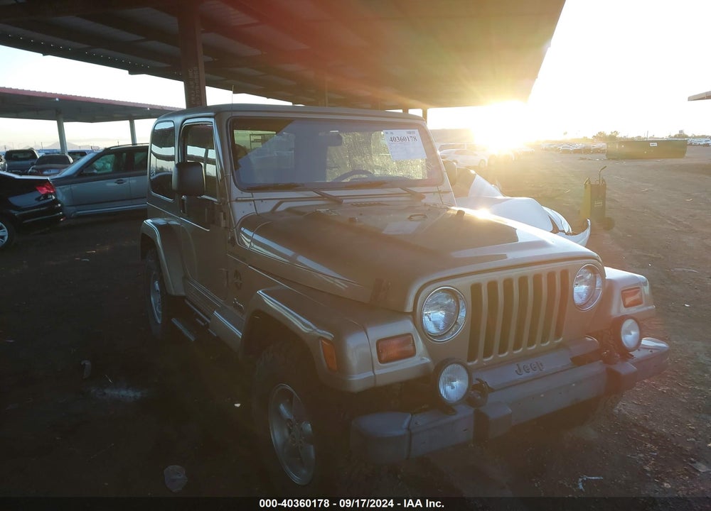 1999 JEEP WRANGLER SAHARA VIN: 1J4FY49SXXP430659