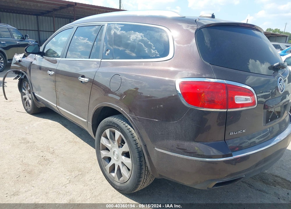 2016 BUICK ENCLAVE LEATHER VIN: 5GAKRBKD5GJ316753