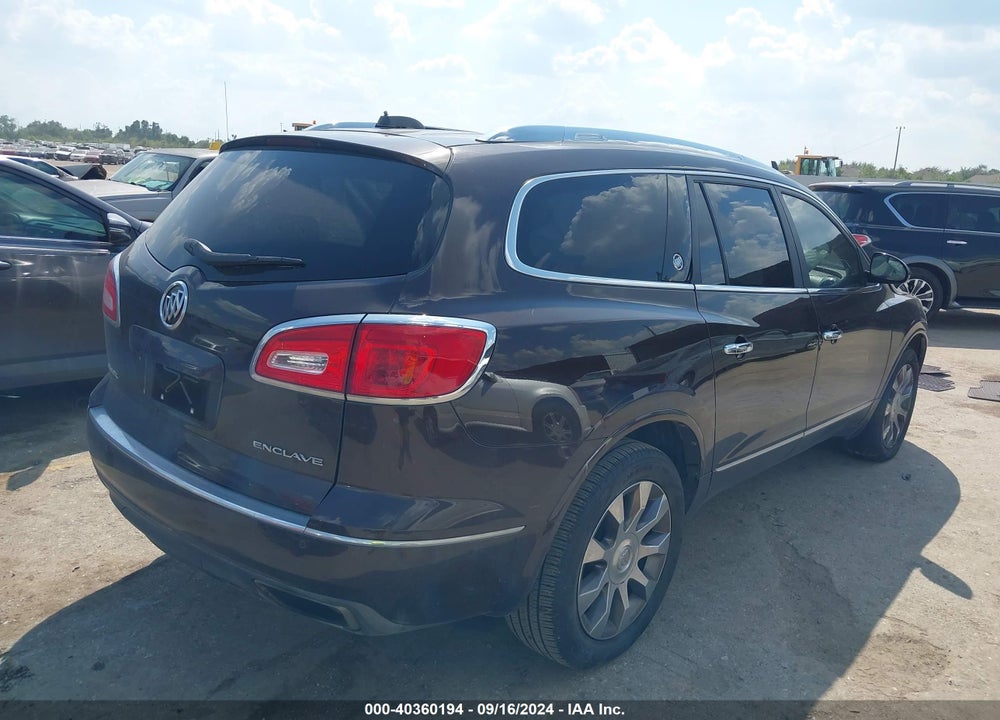 2016 BUICK ENCLAVE LEATHER VIN: 5GAKRBKD5GJ316753