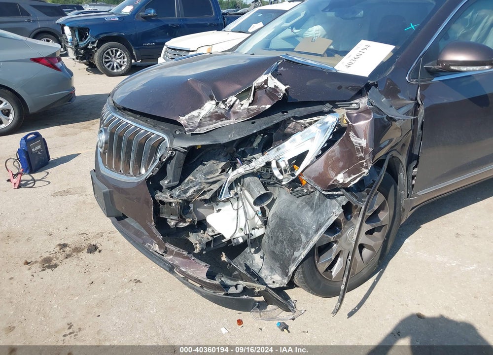 2016 BUICK ENCLAVE LEATHER VIN: 5GAKRBKD5GJ316753