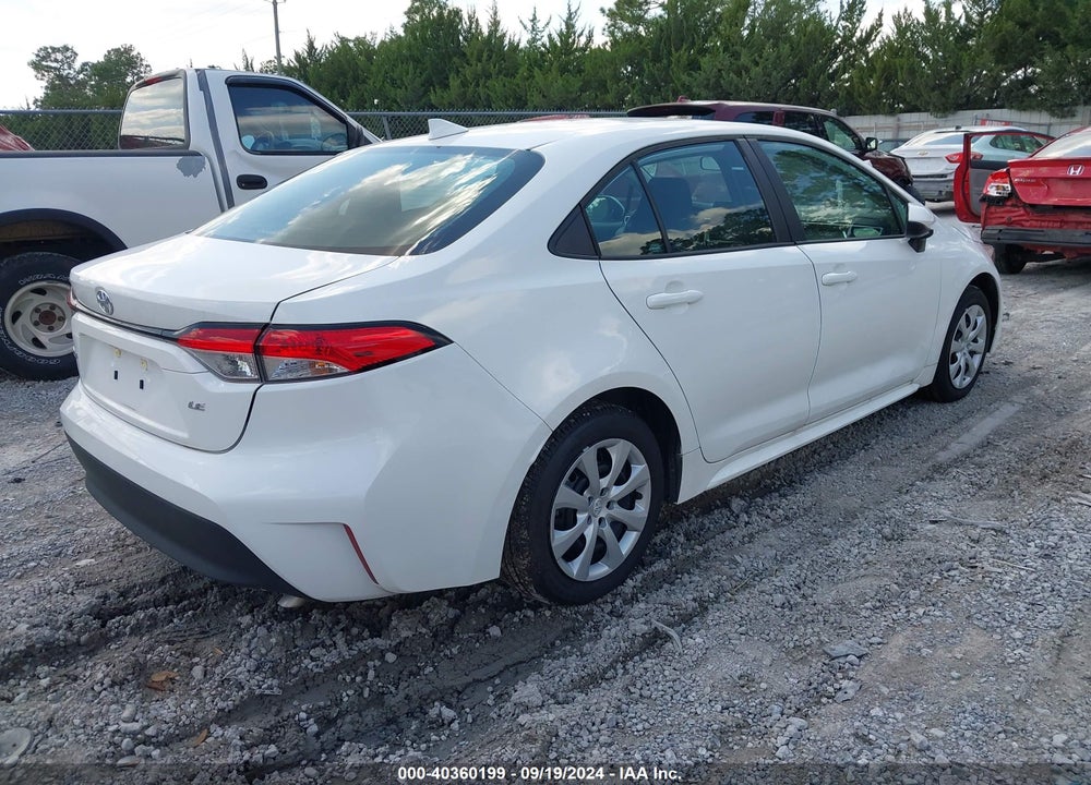 2024 TOYOTA COROLLA LE VIN: 5YFB4MDE1RP085105