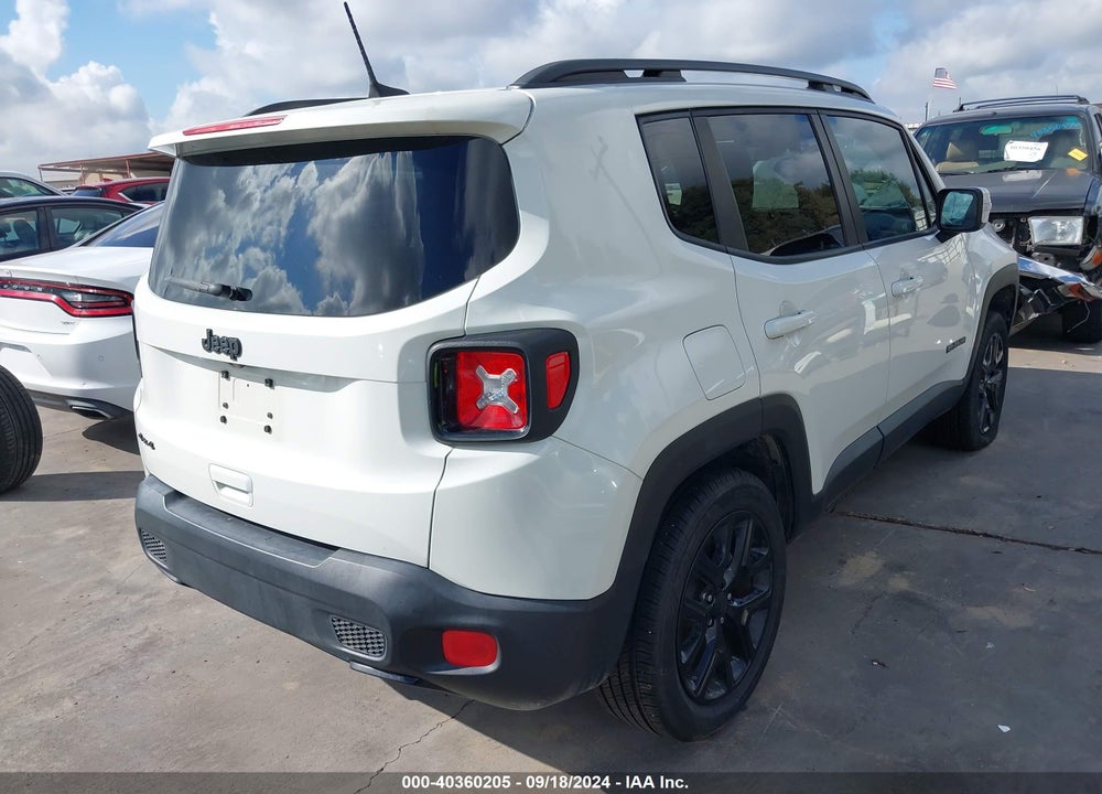2018 JEEP RENEGADE ALTITUDE 4X4 VIN: ZACCJBBH7JPH41444
