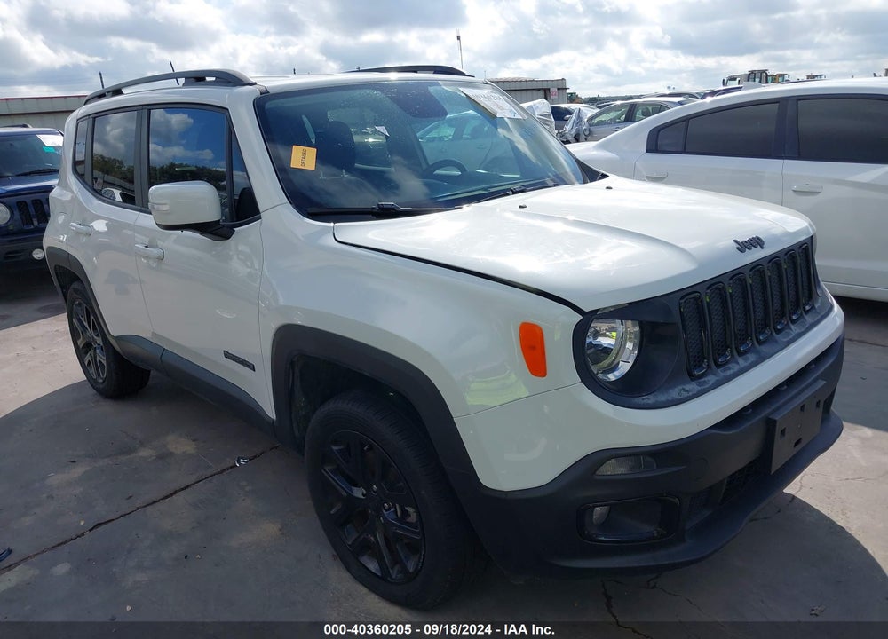 2018 JEEP RENEGADE ALTITUDE 4X4 VIN: ZACCJBBH7JPH41444