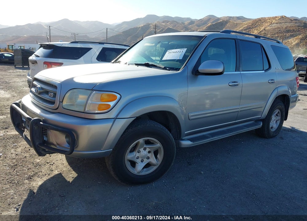 2001 TOYOTA SEQUOIA SR5 V8 VIN: 5TDZT34A01S006561