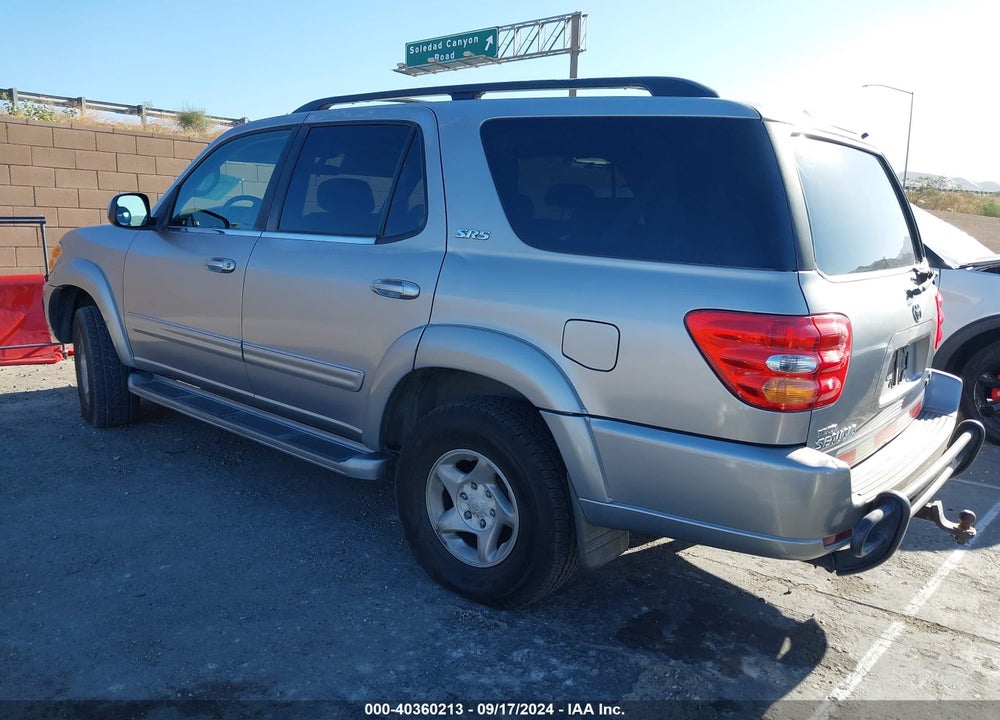 2001 TOYOTA SEQUOIA SR5 V8 VIN: 5TDZT34A01S006561