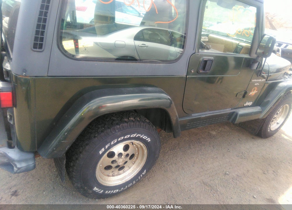 1998 JEEP WRANGLER SAHARA VIN: 1J4FY49S6WP794432