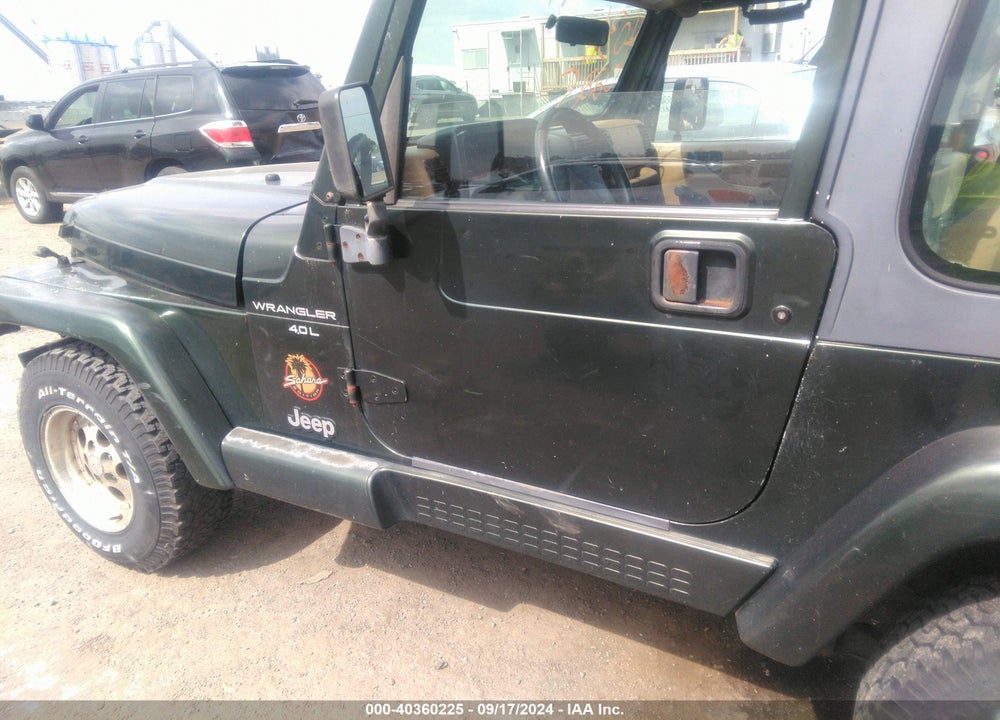 1998 JEEP WRANGLER SAHARA VIN: 1J4FY49S6WP794432