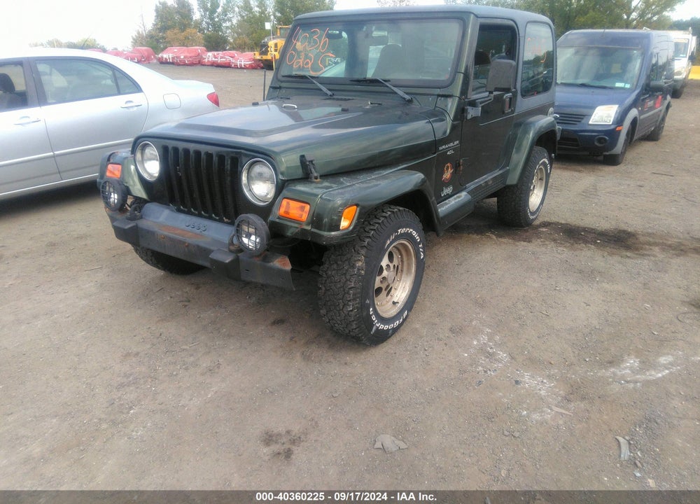 1998 JEEP WRANGLER SAHARA VIN: 1J4FY49S6WP794432