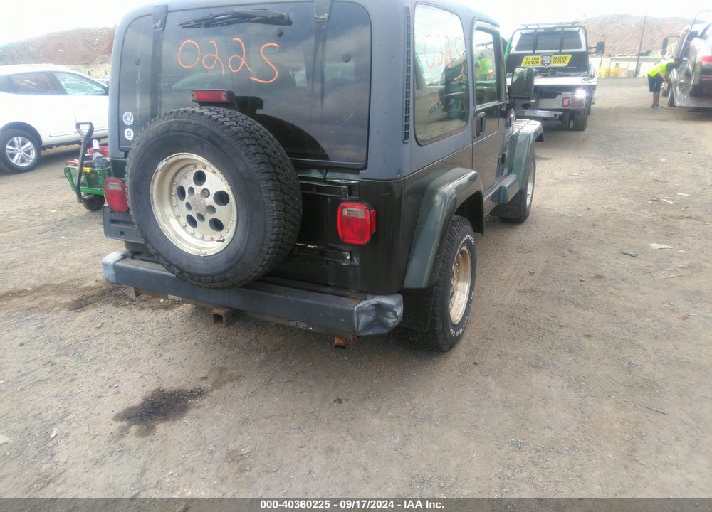 1998 JEEP WRANGLER SAHARA VIN: 1J4FY49S6WP794432