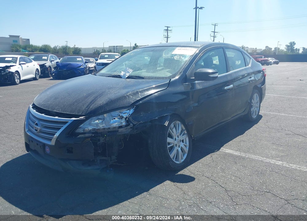 2013 NISSAN SENTRA SL VIN: 3N1AB7AP7DL674788