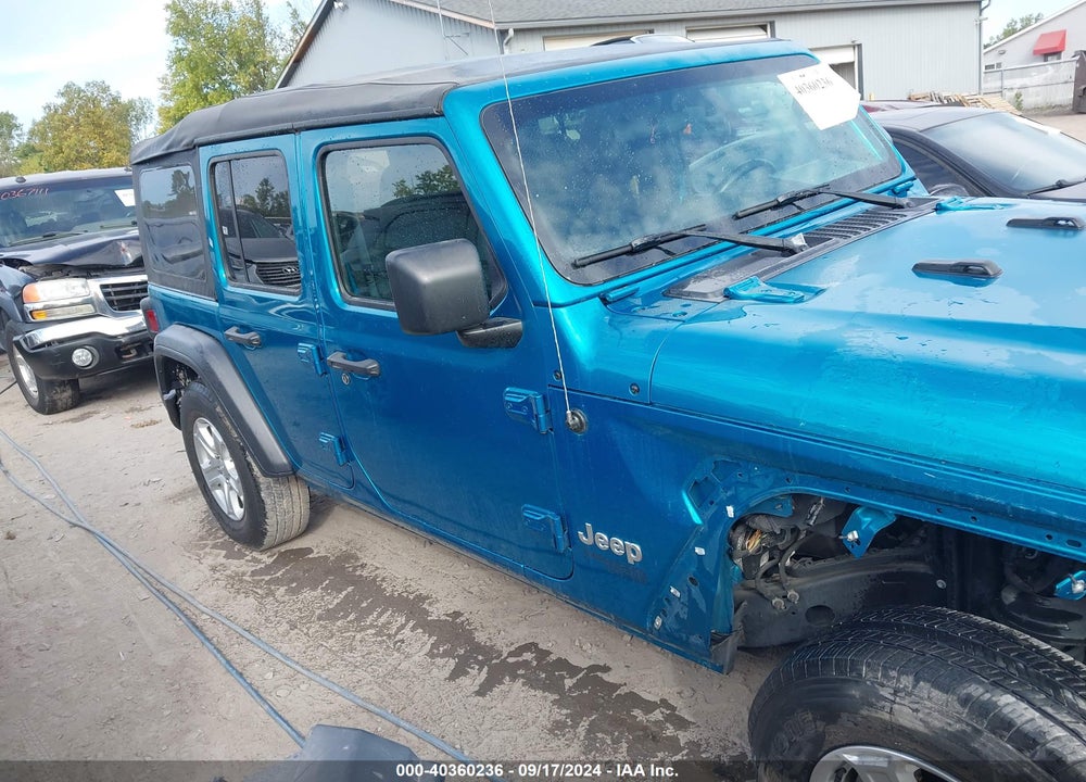 2020 JEEP WRANGLER UNLIMITED SPORT S 4X4 VIN: 1C4HJXDNXLW222187