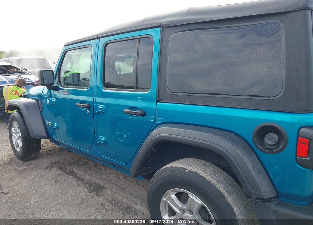 2020 JEEP WRANGLER UNLIMITED SPORT S 4X4 VIN: 1C4HJXDNXLW222187