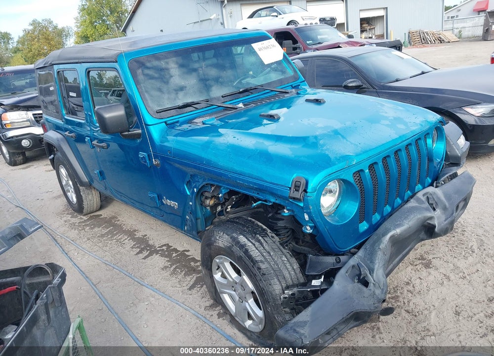 2020 JEEP WRANGLER UNLIMITED SPORT S 4X4 VIN: 1C4HJXDNXLW222187