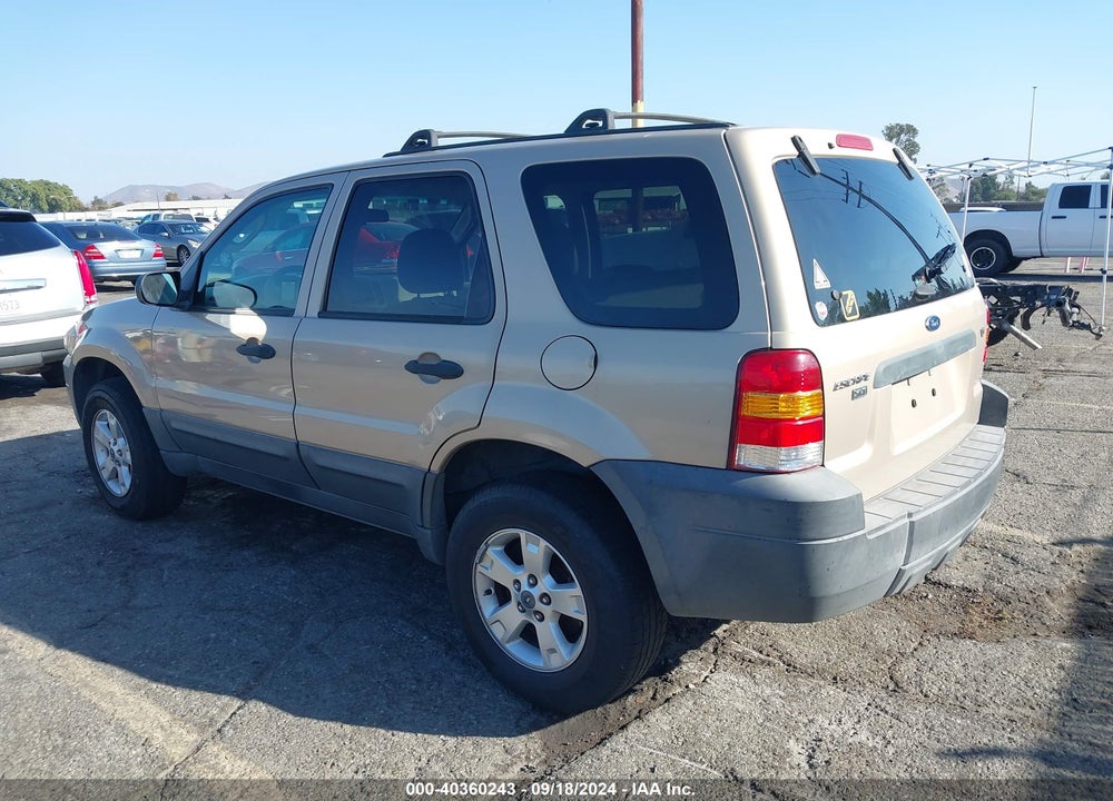 2007 FORD ESCAPE XLT/XLT SPORT VIN: 1FMYU93147KA18981