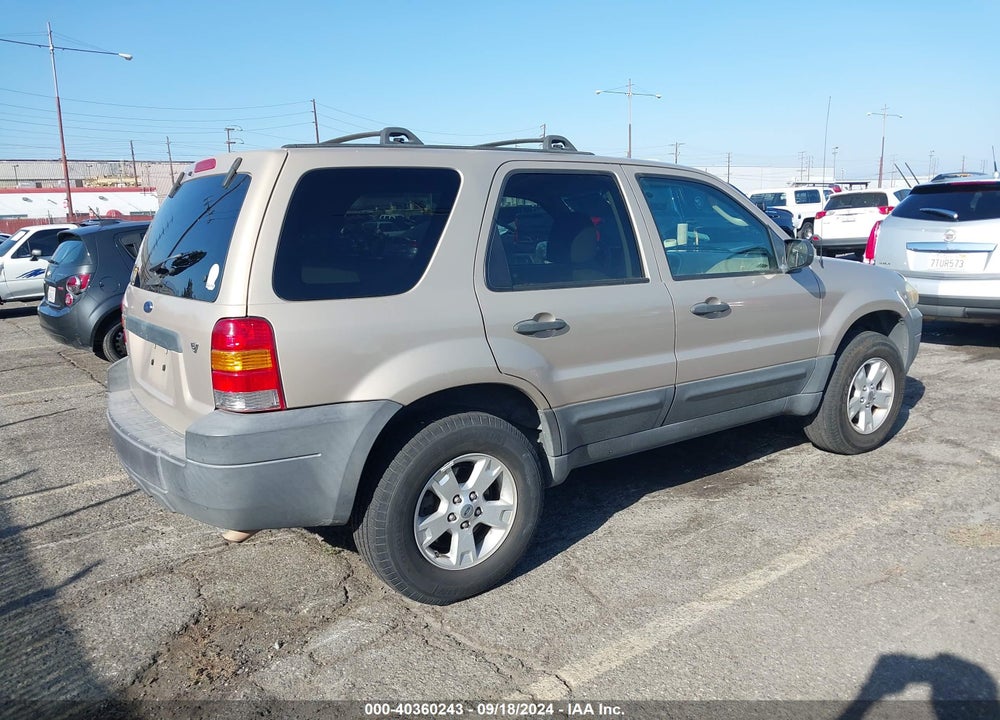 2007 FORD ESCAPE XLT/XLT SPORT VIN: 1FMYU93147KA18981