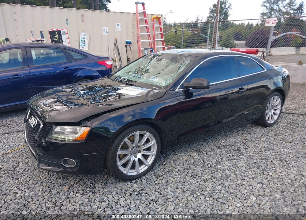 2012 AUDI A5 2.0T PREMIUM VIN: WAULFAFR0CA004553